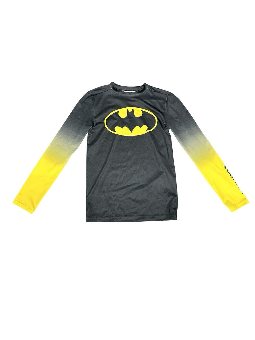 Under Armour Batman HeatGear Youth YMD Long Sleeve Compression Shirt Black